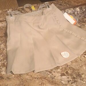 Girls Khaki Uniform Skort Wonder Nation . Multiple Sizes.New With Tags